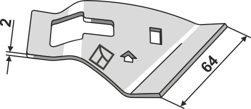 Scraper - left