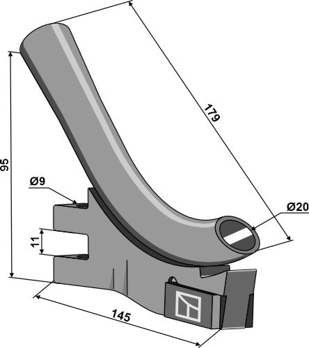 Seed tube