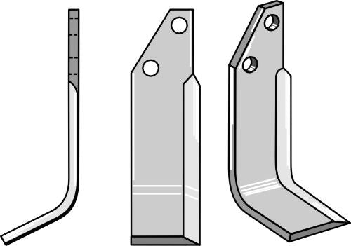 Blade 195x50mm, left