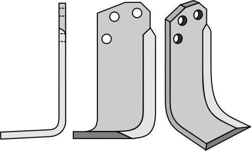 Blade 192x70mm, left