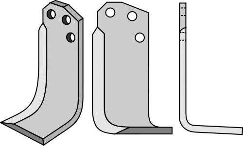 Blade 192x70mm, right
