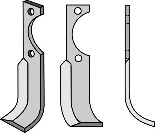 Blade 160x30mm, right model