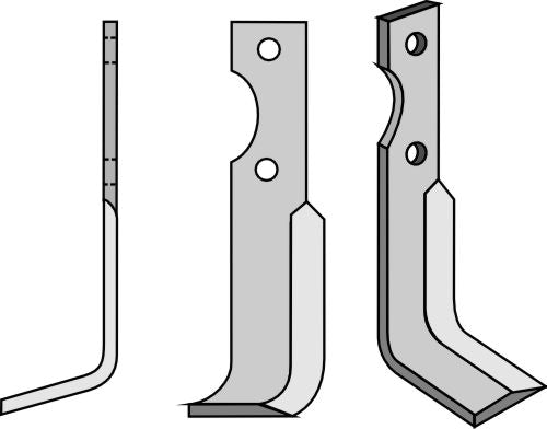 Blade 215x30mm, left