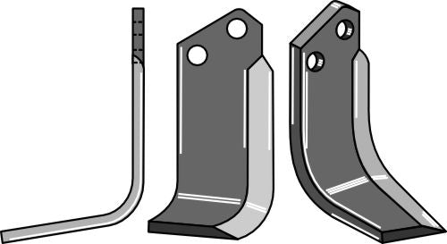 Blade 180x80mm, left