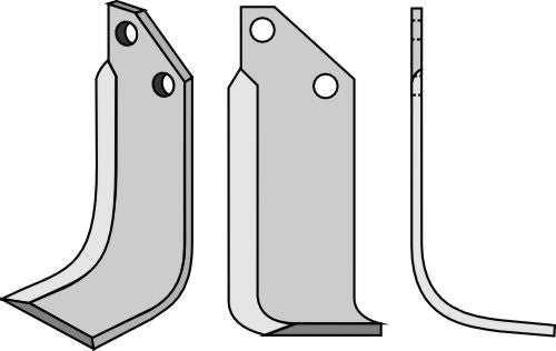 Blade 135x50mm, right