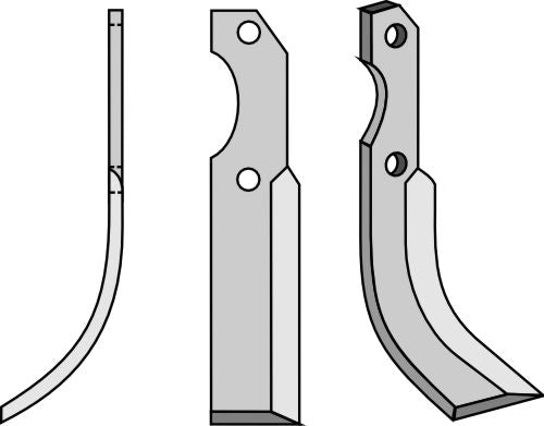 Blade 202x35mm, left