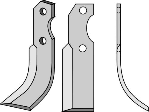 Blade 223x50mm, right