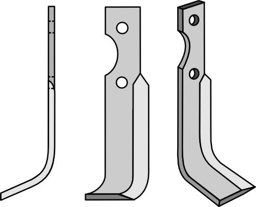 Blade 165x25mm, left
