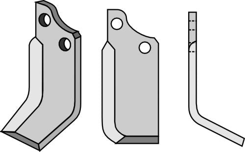Blade 130x40mm, right