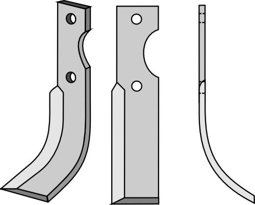 Blade 205x45mm, right