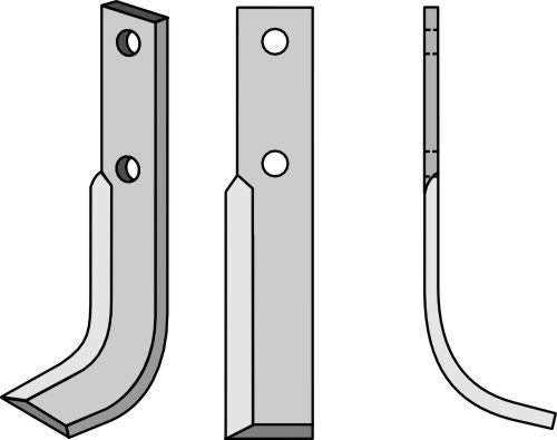 Blade 215x30mm, right