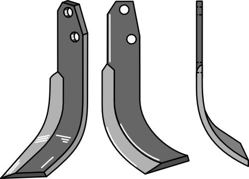 Blade 158x40mm, right