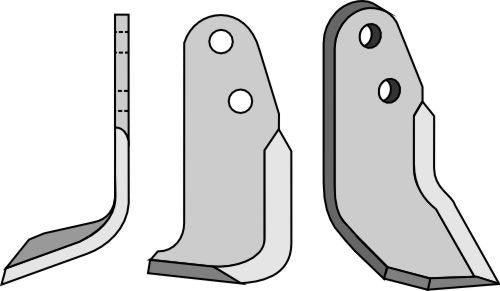 Blade 200x80mm, left