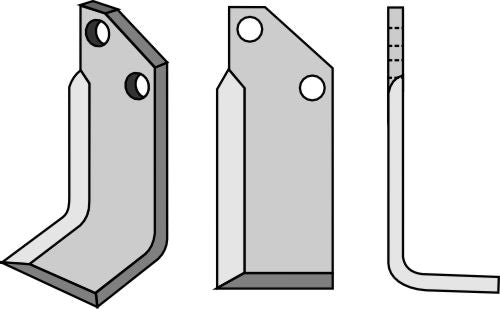 Blade 155x60mm, right
