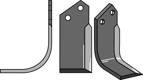 Blade 180x80mm, left