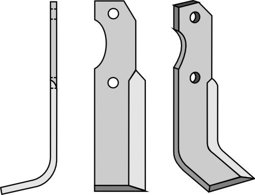 Blade 220x40mm, left