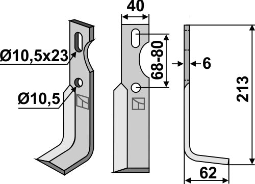 All-purpose Blade, right