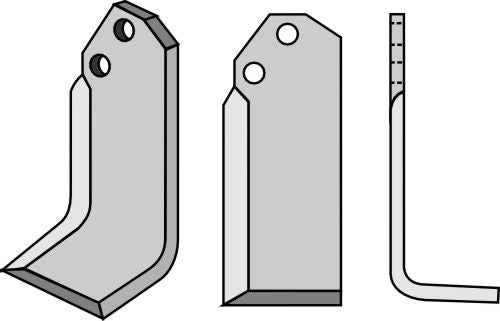 Blade 160x50mm, right