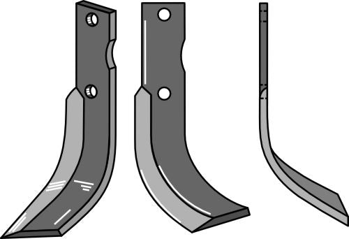 Blade 210x40mm, right