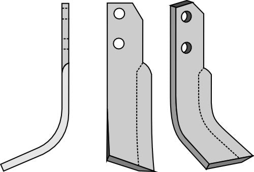 Blade 178x50mm, left