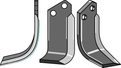 Blade DURAFACE 183x80mm, left
