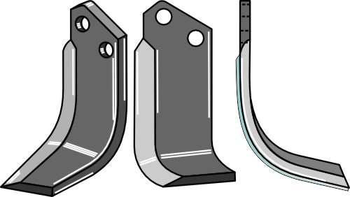 Blade DURAFACE 183x80mm, right