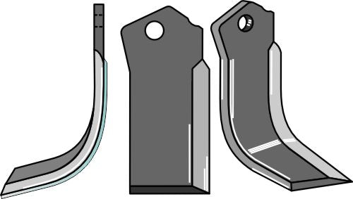 Blade DURAFACE 200x80mm, left