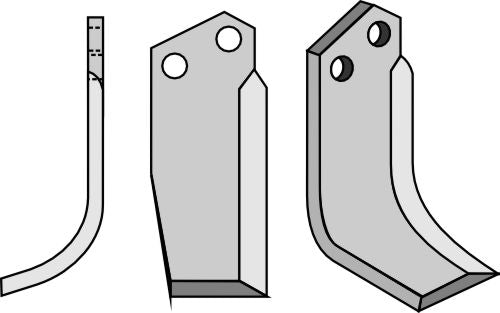 Blade 120x50mm, left