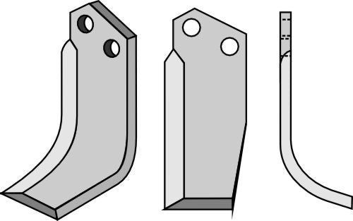 Blade 120x50mm, right