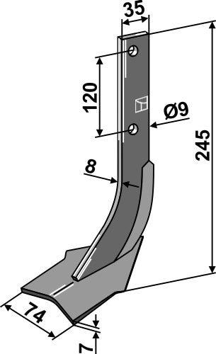 Blade 245x35mm