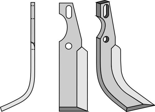 All-purpose Blade 220x45mm, left