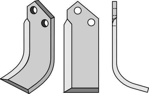 Blade 150x60mm, right
