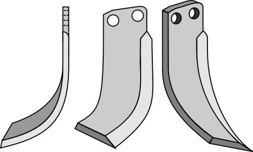 Blade 200x80mm, left