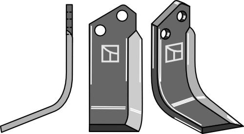 Blade 210x105mm, left