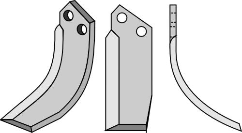 Blade 180x60mm, right