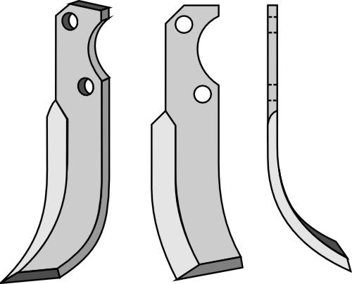 Blade 200x45mm, right