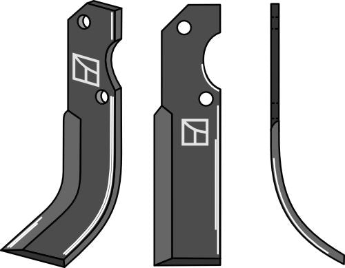 Blade 235x45mm, right