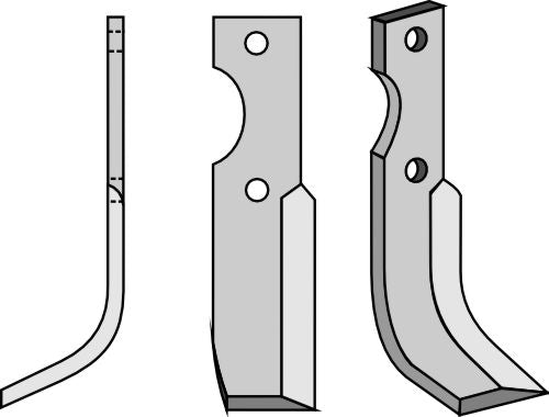 Blade 190x35mm, left