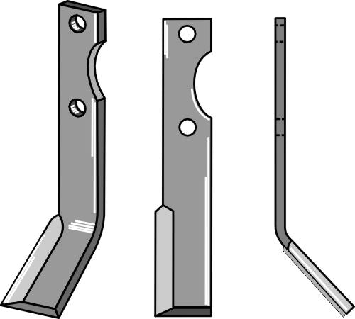 Blade DURAFACE 265x40mm, right