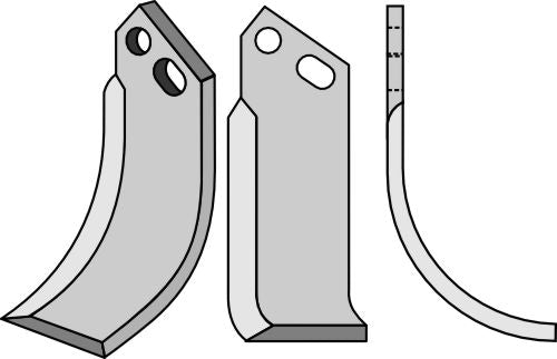 Blade 187x60mm, right