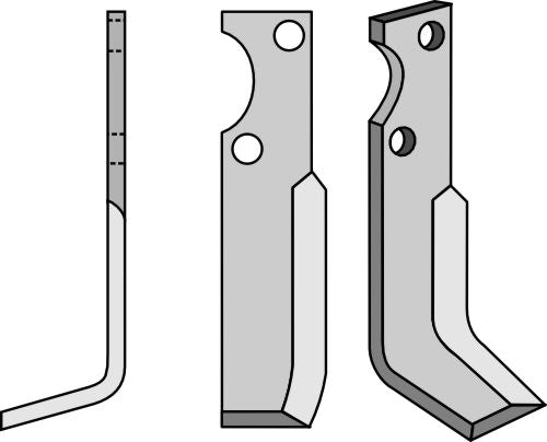 Blade 195x45mm, left