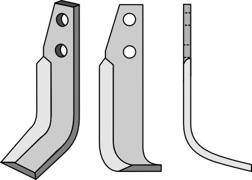 Blade 190x45mm, right