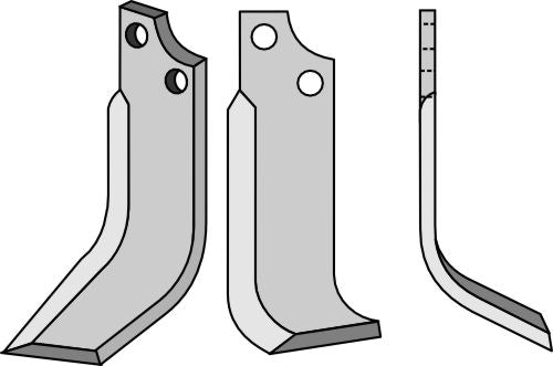 Blade 210x60mm, right
