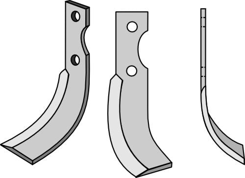 Blade 220x45mm, right