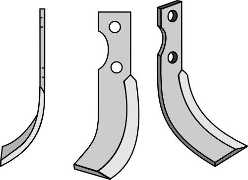 Blade 205x35mm, left