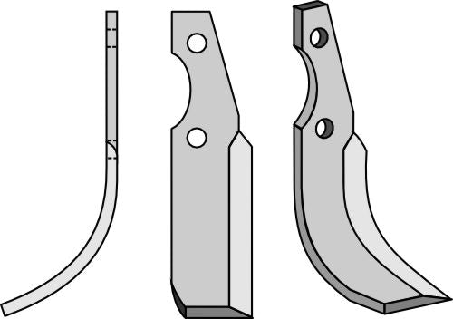 Blade 210x40mm, left