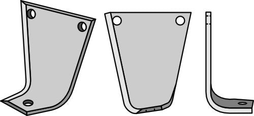 Blade 78x83mm, right