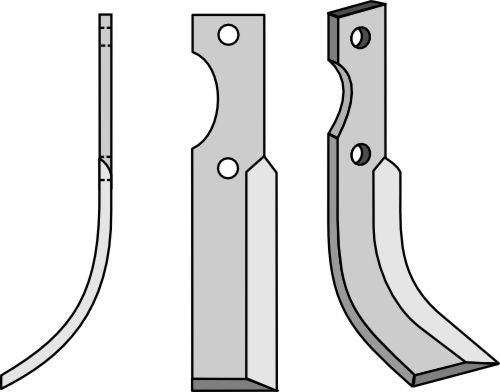 Blade 210x40mm, left