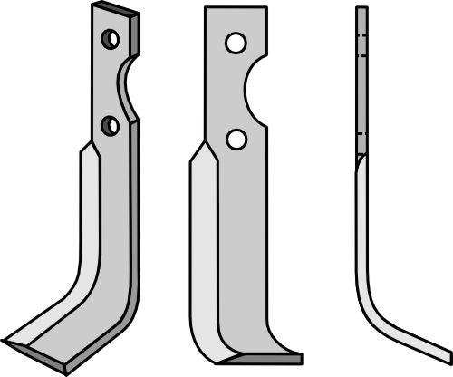 Blade 200x30mm, right