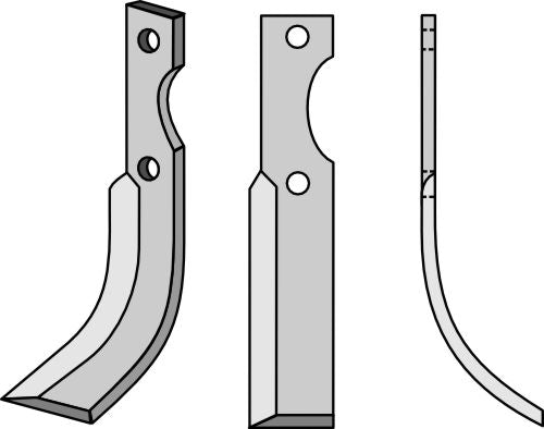 Blade 225x30mm, right